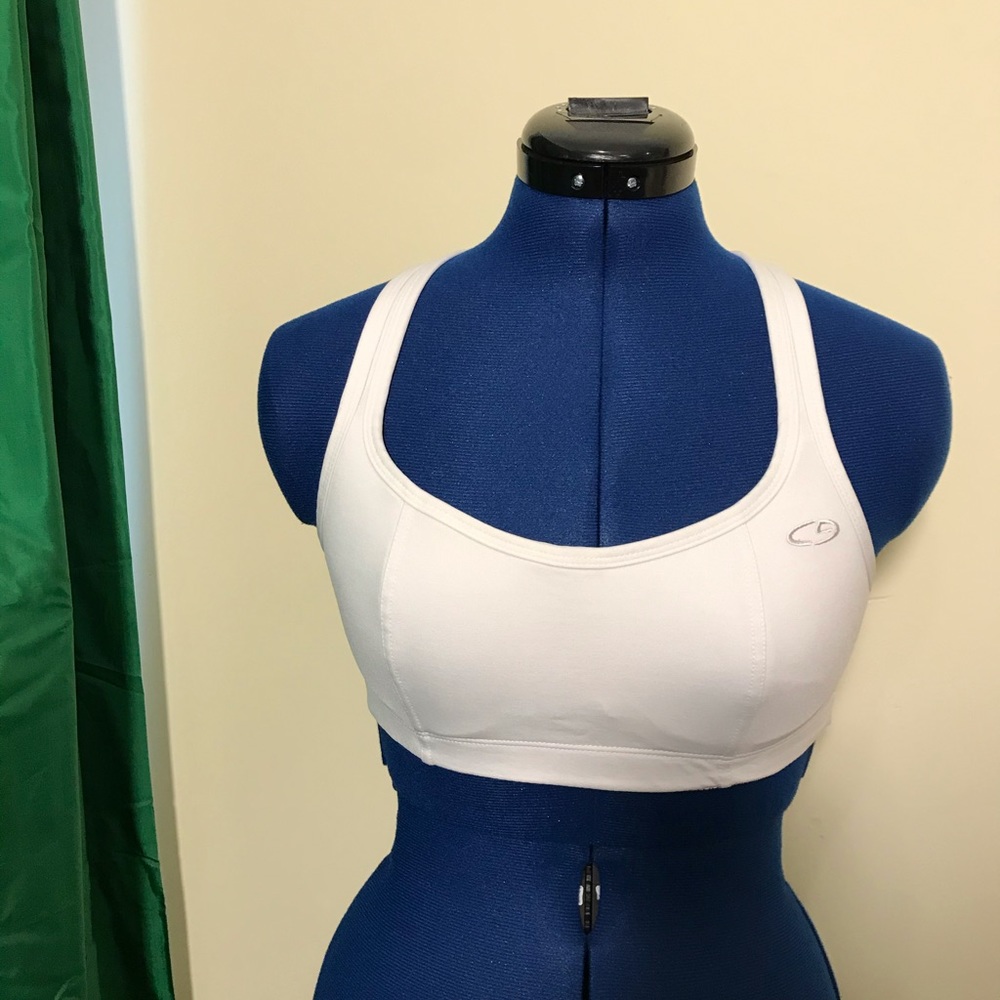 Champion White Athletic Sports Bra